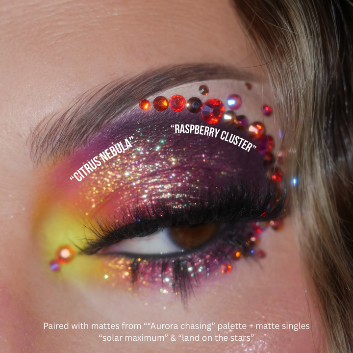 The Space Candy Collection | 14 Multichrome & Duochrome Pressed Pigment Singles