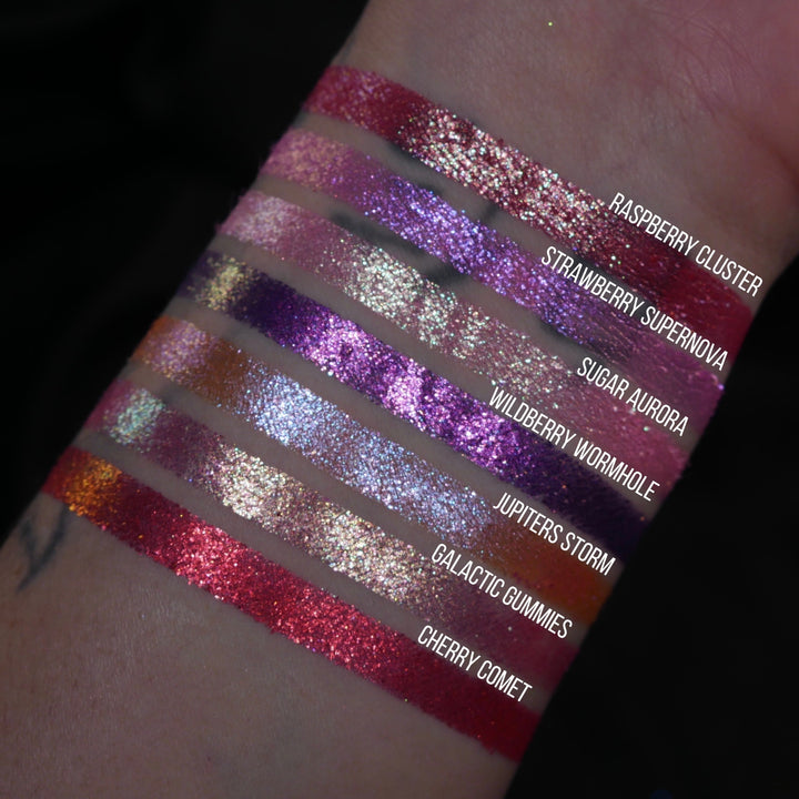 Strawberry Supernova | Neon Multichrome Pressed Pigment